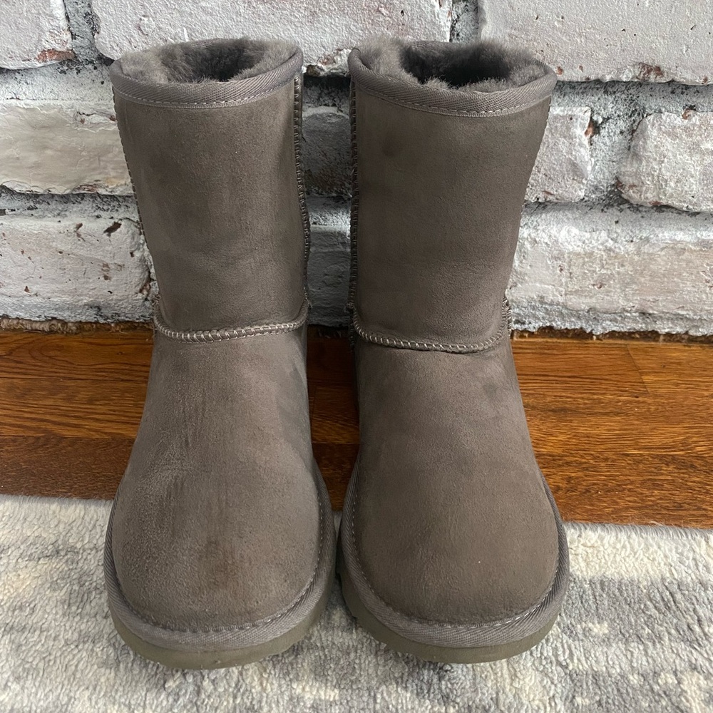 UGG Grey Classic Sheepskin Boots